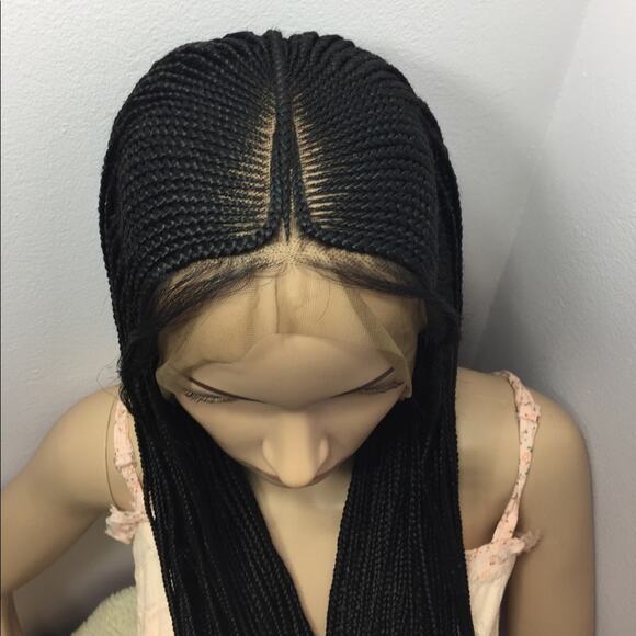 Amina Frontal braided wig